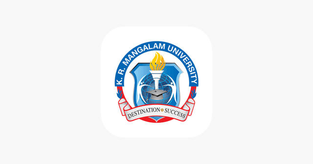 K.R. Mangalam University logo